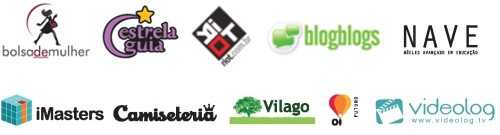 Marca dos apoiadores do BlogCamp RJ