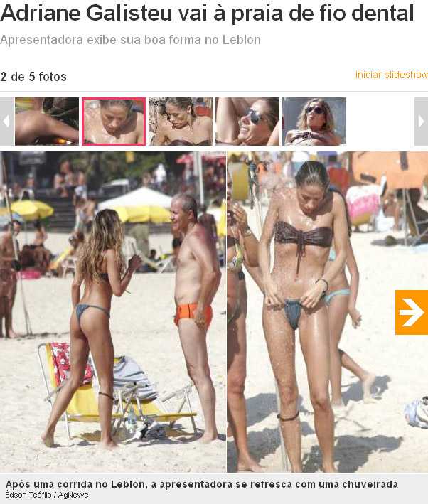 Exemplo da Galeria de Fotos do Ego