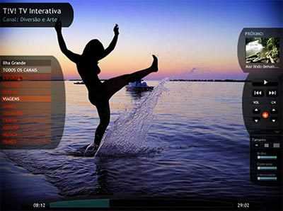 Print com uma prévia da T!V!