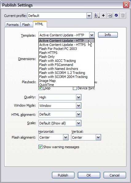 Active Content Update - HTTP ou Active Content Update - HTTPS